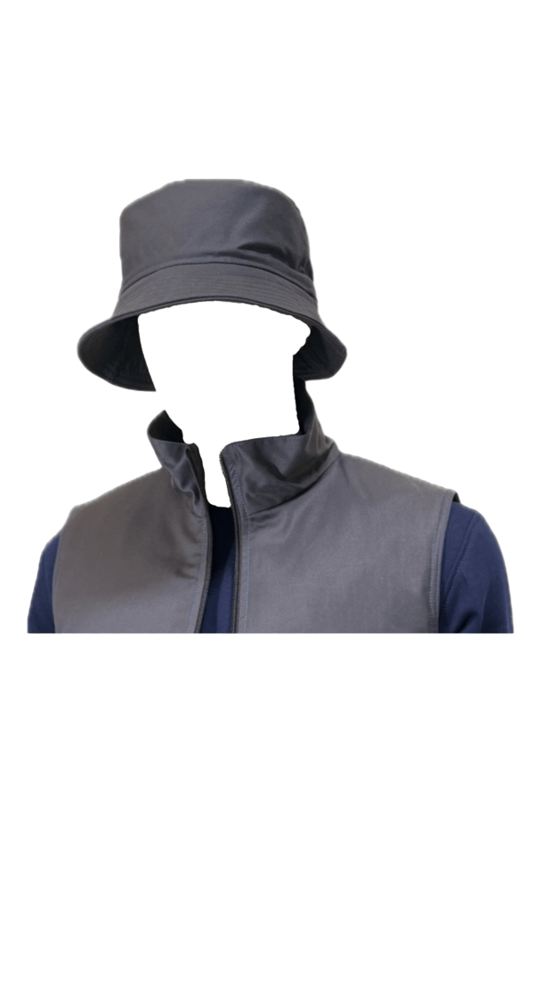 Radni šešir i prsluk Radni šešir u kombinaciji sa prslukom