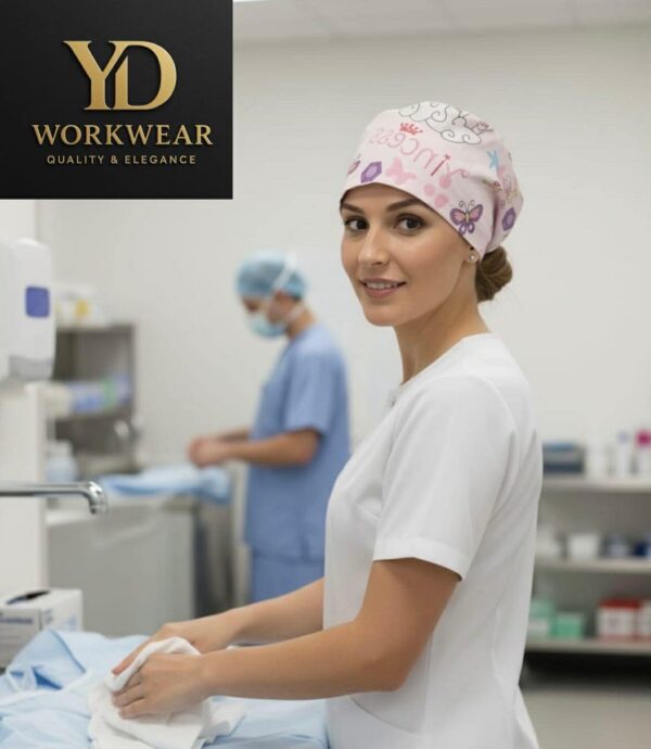 Medicinska kapa sa ukrasnim motivima Medicinska kapa sa ukrasnim motivima