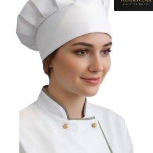 Kuharska kapa mala-bijela
