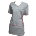 Ženski medicinski mantil na preklop