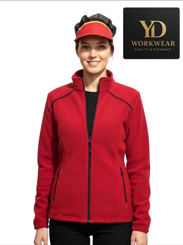 Ženska dukserica crvene boje