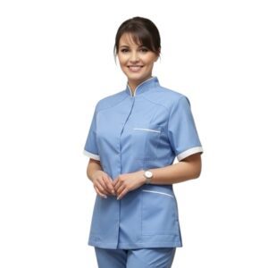 Ženski mantil medicinski kratki rukav