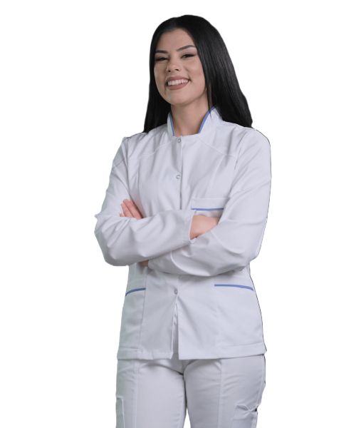 Medicinska uniforma bijela